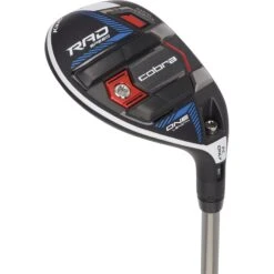 New And Used Cobra RADSpeed One Length Red/Blue/Gloss Black Demo Hybrid Golf Clubs
